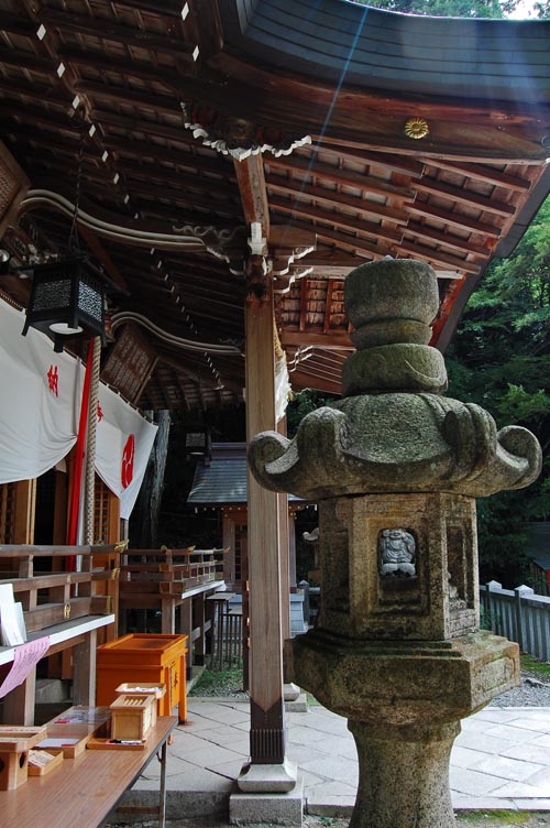 Japan, at the temple
