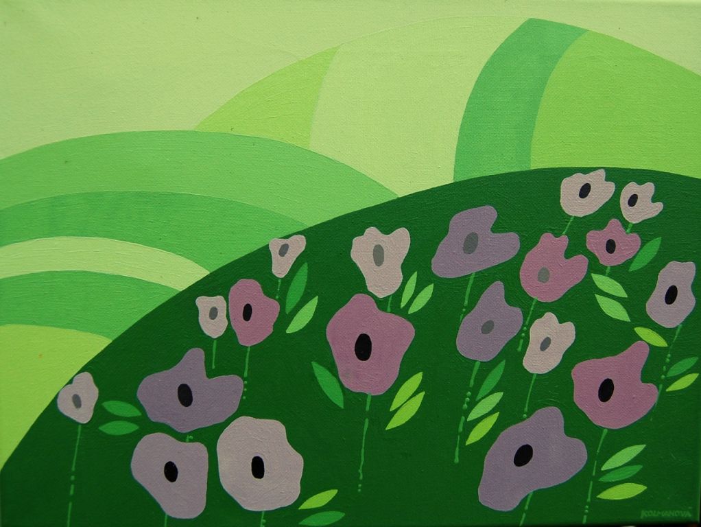 Violet Poppies